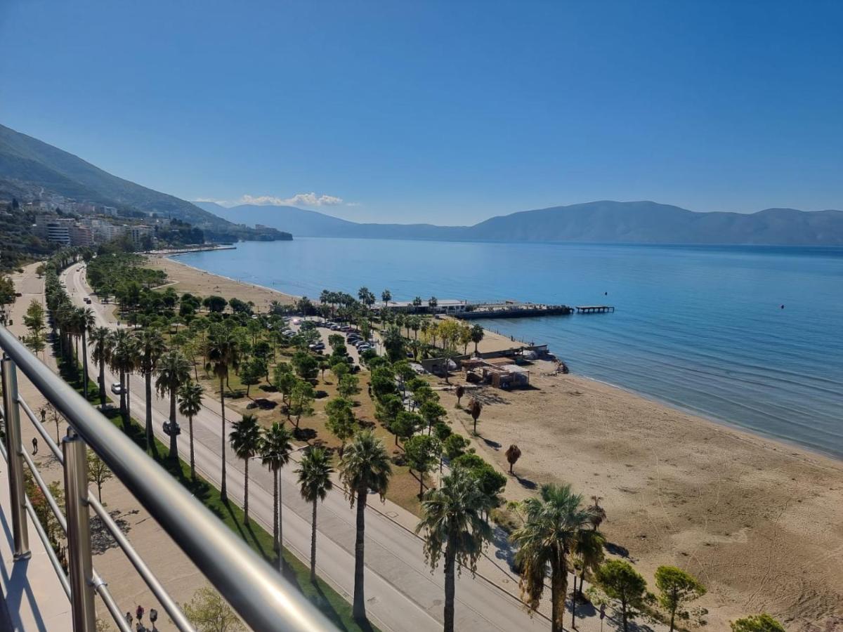 Seaside Apartment Vlore Bagian luar foto